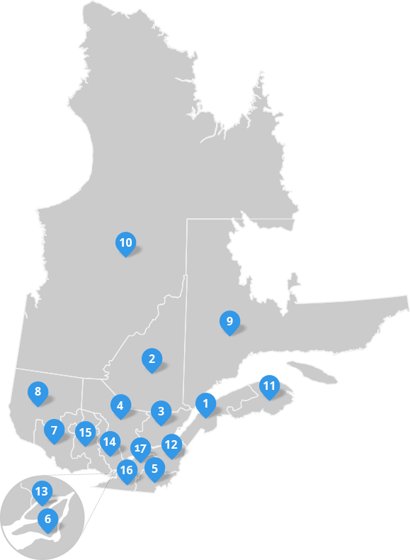 Agir tôt - Données par région